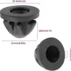 Adecuado para Almohadilla de Goma Amortiguador Anticolisión Bloque de Goma para Capó de Motor BMW 11127614138
