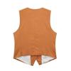 Chaleco de lino mezclado simple OL para mujer, venta al por mayor transfronteriza europea y americana, chaleco + pantalones cortos casuales básicos de cintura alta