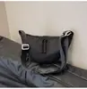 Bolso Bandolera Tipo Dumpling para Mujer, Bolso de Media Luna de Gran Capacidad, Bolso Cruzado Versátil Multifuncional para Viajes Diarios para Hombres y Mujeres