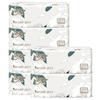 Papel de Tejido Jierou con Fragancia a Camelia, 3 Capas, 100 Hojas, 6 Paquetes, Pañuelo Facial Resistente al Agua, Paquete Grande de Papel de Tejido, Hecho de Pulpa de Madera Virgen