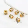 Accesorios para Joyería DIY Pulsera Color Oro 18K Paquete Micro Circonita Passepartout Pulsera de Cuentas Collar Venta al por Mayor C45