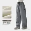 Pantalones Casuales Largos con Forro de Felpa Tutu Elefantito para Niñas Otoño/Invierno 2026 Nuevos Pantalones Curvos Engrosados para Niños Mayores
