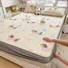 Conjunto de 3 Peças de Matelassê Refrescante de Seda Gelada de Látex para Maternidade e Bebê, Matelassê de Seda Gelada, Lavável à Máquina, Matelassê Macio Espessado de Ar Condicionado de Verão 3