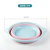 Lavabo grande plegable para uso doméstico, dormitorio de estudiantes, tina pequeña para bebé, lavabo plegable portátil para viajes