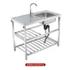 Venta al por mayor de fábrica lavabo doméstico de acero inoxidable desmontable lavabo de cocina escolar lavabo de fábrica fregadero Xinhui