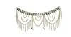 Nova Corrente de Peito para Joias Transfronteiriças Europeias e Americanas, Versátil para Boate e Praia, Conjunto de Corrente de Cintura da Moda Sexy, Tendência de Corrente Corporal