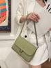 Bolso bandolera cuadrado pequeño de moda transfronteriza para mujer, bolso bandolera de piel de vacuno de alta gama, combinable con todo, bolso bandolera de piel auténtica para mujer 226