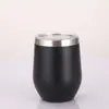 Taza de cáscara de huevo transfronteriza doble capa al vacío 12 oz Taza térmica en forma de U acero inoxidable 304 taza de huevo swig copa de vino al por mayor