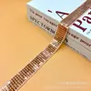 Novo bordado de renda com lantejoulas e miçangas renda de código de barras acessórios para roupas de dança peça quadrada com renda 2,5 cm de largura