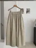 Pantalones de pana holgados tipo globo vintage KEKEZOON para mujer, cintura alta elástica, color liso, pantalones casuales cropped, modernos 9028