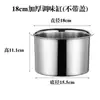 Recipiente para Huevos de Acero Inoxidable Tanque para Condimentos con Tapa Taza para Sabor Caja de Condimentos para Buffet Recipiente para Aceite Cocina de Hotel Comercial Recipiente para Condimentos