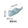 Descansador de Pinceles Creativo con Forma de Gato de Cerámica, Portacepillos, Portalápices, Descansador para Pincel de Caligrafía, Los Cuatro Tesoros del Estudio