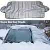 Ventas Directas de Fábrica Transfronterizo Nuevo Escudo de Nieve para Coche de Invierno Cubierta de Nieve y Hielo Parasol Cubierta de Nieve para Ventana de Coche Escudo Frontal