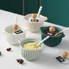 Pote único, frasco único de cerâmica para temperos, saleiro, utensílios de cozinha, caixa de temperos, pote de temperos, pote de especiarias, porta-temperos, atacado