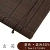 Persianas enrollables de bambú sala de té china sala de estar cortinas decorativas divisoras restaurante japonés hotel parasol cortinas de bambú blackout