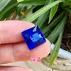 50 Peças Strass Quadrado de Canto Reto com Base Pontiaguda, Strass de Formato Irregular para Decoração DIY de Capa de Celular, Roupas, Acessórios Super Brilhantes