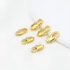 Chapado en Oro de 14K Color Duradero Cierre de Langosta Largo Cierre de Cola de Pez Conector DIY para Pulsera y Collar Materiales de Cierre Accesorios Joyería