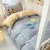 Conjunto de Tres Piezas de Algodón Puro de Xinjiang para Estudiantes, Juego de Cama Individual 100% Algodón, Suave y Amigable con la Piel, Venta al por Mayor para Escuelas