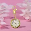 Reloj Casual para Estudiante Examen de Ingreso a Preparatoria Llavero Reloj Colgante Pequeño Portátil Reloj para Enfermera Funcionario Mini Reloj de Bolsillo