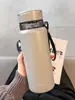 Copo Térmico de Grande Capacidade para Homens, Novo Modelo 2026, Caneca de Chá Portátil Estilosa para Mulheres, Aço Inoxidável com Infusor de Chá, Garrafa de Água para Estudantes
