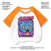 Grupo de Chicas Cazadoras de Kpop Ropa Infantil Camisetas de Manga Corta para Niños Tops Geniales Niños Niñas Niños Grandes Estilo Verano Mangas Medias