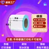 Papel Térmico Autoadhesivo 60x40 Prueba de Agua, Polvo y Aceite Papel para Impresión en Báscula Digital Etiqueta de Precio Etiqueta de Código de Barras Pegatina de Papel Térmico