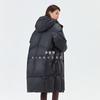 Chaqueta de Plumón Estilo Puff de Invierno, Alto Peso, Rellena de Terciopelo, Elegante Chaqueta Blanca de Ganso para Mujer, Longitud Media, Engrosada, Venta al por Mayor