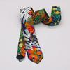Gravata de Algodão para Homens e Mulheres, Algodão Estampado Floral Versão Estreita 6cm Gravata Casual para Mulheres, Fabricante de Gravatas Estampadas Estoque Pronta Entrega Atacado