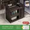 Mesa de Chá Pequena Móvel para Casa Mesa de Chá Madeira Maciça Carrinho de Chá Chaleira de Água Armário de Chá Integrado com Rodas Mesa Lateral de Chá Bandeja de Chá Kung Fu