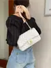 Bolsos Transfronterizos, Bolsos Nuevos para Mujer, Venta al por Mayor de Verano, Moda Europea y Americana, Bolso Bandolera de un Solo Hombro, Bolso de Cadena Versátil de Rombo, Estilo Chanel Pequeño