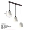 Lustre moderno minimalista transfronteiriço para restaurante, lustre criativo com personalidade para corredor, mesa de bar, luminária de mesa para cafeteria de chá de leite, pequeno lustre Macaron