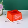 Cajas de Pañuelos de Plástico Personalizadas, Cajas de Pañuelos Publicitarias, Cajas de Servilletas Personalizadas, Tubos de Pañuelos para Restaurantes y Hoteles con Impresión de Logo, Regalos
