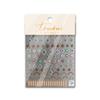 Pegatinas para uñas con relieve Tomoni, diseño de amor, cooperación con Rao, 5D, bonitas pegatinas para uñas, diseño de ondas otoñales, joyería para uñas al por mayor