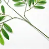 Ramas de olivo artificiales al por mayor, hojas falsas, vegetación estilo nórdico, hojas de olivo para decoración de hoteles, accesorios para arreglos florales, follaje artificial