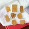 Adesivos Populares para Celular Contendo Ouro 999, Decorações para Capinha de Celular, Paz e Felicidade, Riqueza e Prosperidade, Amuletos da Sorte, Ímãs de Geladeira, Presentes