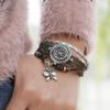 Taobao Suministro Caliente Pulsera Reloj Retro Moda Pulsera Reloj Estudiante Pulsera Reloj Trendy para Hombre Coreano Salida de Fábrica