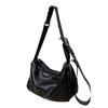 Bolso Cruzado de Moda Casual para Mujer 2022 Bolso Popular Combinable Bolso ins de Gran Capacidad Retro Oscuro Estilo Hong Kong Bolso de Hombro
