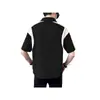 Camisa polo de manga corta de color block de alta gama para hombre, nuevo modelo verano 2025, top tipo camiseta casual simple para jóvenes