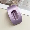 Clip para el Cabello con Forma de Diamante de Silicona Suave para la Parte Posterior de la Cabeza de las Mujeres con Aspecto de Alta Gama Clip de Tiburón Accesorio para el Cabello Transfronterizo Amazon Clip de Pato Plano