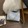 Bolso Retro Elegante de Alta Apariencia para Mujer 2026 Primavera Nueva Moda Bolso de Hombro con Cadena para Axila Bolso Cruzado Pequeño Cuadrado
