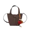 Bolso de Hombro Esmerilado de Nicho Cesta de Verduras Bolso Cubo para Mujer 2025 Nuevo Bolso de Hombro Versátil de Gamuza Bolso Cruzado Casual