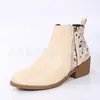 Juyuan En Stock Modelo Nuevo 2026 Invierno Estilo Europeo y Americano Tacón Grueso Punta Fina Talla Grande Bordadas Botas Largas para Mujer