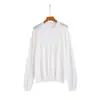 Verano 2026 Nuevo Estilo Ropa para Mujer Tallas Grandes Cardigan Delgado Calado para Aire Acondicionado Protector Solar Manga Larga Prendas de Abrigo Tejidos Estilo Europeo y Americano