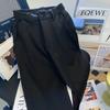 Calças de Aranha com forro de fleece masculinas Primavera e Outono Novas soltas plus size retas quentes para esportes de inverno calças casuais de inverno