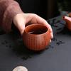 Taza de cerámica de arena púrpura Taza de té china taza de té simple grande Taza maestra juego de té de cerámica taza de té kung fu