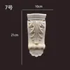Columna Romana Estilo Europeo Madera Maciza Tallada Decoración Sencilla Estilo Europeo Cabeza de Columna Estilo Chino Viga de Soporte Soporte de Viga Almohadilla Gabinete de Chimenea Metabo