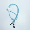 Cordão para Óculos de Sol Infantil Corda Antiderrapante para Óculos de Criança Corda de Desenho Animado Fofa Ajustável Corda para Pendurar no Pescoço Corda Antiperda Corrente Antiderrapante