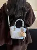 2026 Verano Nuevo Diseño de Lunares Bolso Cubo de Mano con Correa al Hombro Moda para el Trabajo Estilo Occidental Informal Bolso de Hombro