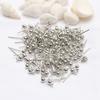 Brincos de Bola Redonda Banhados a Ouro 14K com Argolas Materiais para Brincos DIY Retenção de Cor