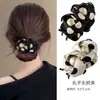 Pinza de Garra de Perla Simple para Mujer de Alta Gama 2026 Nuevo Pinza para el Cabello Antideslizante Tocado Parte Posterior de la Cabeza Herramienta para Moño Accesorios para el Cabello